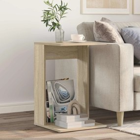 vidaXL Τραπεζάκι Πλευράς Δρύς Sonoma 40 x 38 x 62,5 εκ