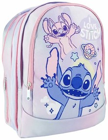 Σχολική Τσάντα Stitch Λιλά 41 cm