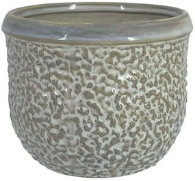 Κασπώ Σαγρέ 06-20013 Φ14,5x12cm Grey Marhome Κεραμικό