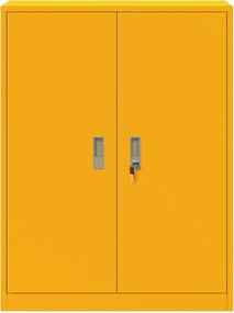 vidaXL Ντουλάπι αποθήκευσης Χαμομηλί κίτρινο 80 x 40 x 105 εκ