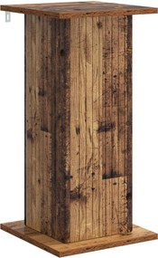 vidaXL Βάση φυτών Παλαιωμένο ξύλο 30,5 x 30 x 60,5 εκ