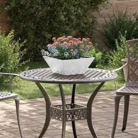 vidaXL Γλάστρα Κήπου 5 pcs Ασημί 35 x 35 x 15 εκ.