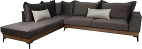 Γωνιακός καναπές Boss-Kafe-Δεξιά - 280.00Χ220.00Χ68.00cm