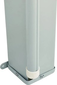 vidaXL Σκίαστρο Πλαϊνό Συρόμενο Βεράντας Μαύρο 220 x 600 εκ.