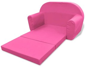 Πολυθρόνα-Κρεβάτι Παιδική Ροζ - Ροζ
