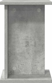 vidaXL Βάση φυτών Γκρι Σκυροδέματος 25 x 25,5 x 40,5 εκ.
