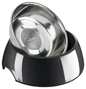 Ταΐστρα σκύλων Hunter Μαύρο 1,4 L Ανοξείδωτο ατσάλι