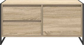 vidaXL Ντουλάπι TV Σονόμα 100 x 36 x 49.5 εκ Επεξεργασμένο ξύλο