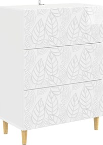 vidaXL Ντουλάπι με Συρτάρια 66 x 34,5 x 90 εκ Επεξεργασμένο Ξύλο