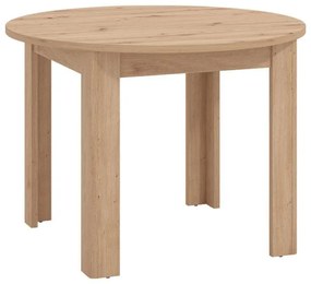 Τραπέζι Ancona Στρόγγυλο Artisan Oak 109x109x76,5 εκ. 109x109x76.5 εκ.