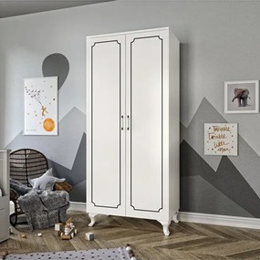Stewehome Πλήρες σετ φοιτητικού δωματίου 6 τεμαχίων λευκό 120x40x150 cm
