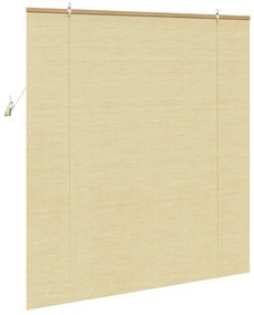 vidaXL Ρολά και Σκίες Παραθύρων Φυσικό 150 x 160 cm Μπαμπού