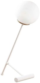 Φωτιστικό Επιτραπέζιο Golf 584TTM1715 30x30x51cm 1xE27 40W White Opviq