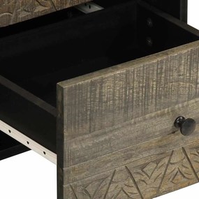 vidaXL Sideboard 40x33x75 cm μασίφ ξύλο Mango