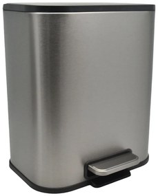 Καλάθι Μπάνιου Soul Soft Close Finger Print Proof Inox 5lt ANKOR