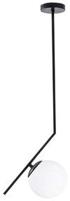 Φωτιστικό Οροφής Dolunay 521SHN1129 25x15x76cm 1xE27 40W Black-White Opviq