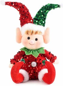 Χριστουγεννιάτικη Διακοσμητική Φιγούρα Ξωτικό 24cm 161539a