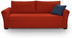 Καναπές-Κρεβάτι Τριθέσιος Tonia 230x90x93cm Κόκκινο - TEV4589