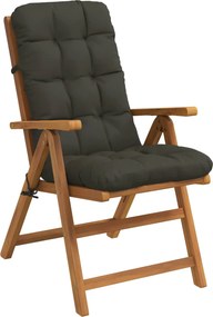 vidaXL Σέτ Μαξιλαριών Υψηλής Πλάτης 2 Τεμαχίων VIANEN 2 pcs Ανθρακί