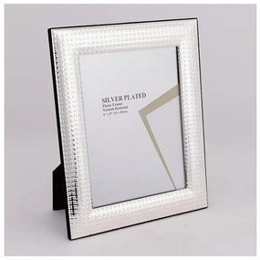 Κορνίζα Μεταλλική Επάργυρη Ασημί 15x20cm 756-10037 Estheti-756-10037-Ασημί 756-10037