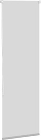 vidaXL Roller Blind Blackout ανοιχτό γκρι 40x150 cm Πλάτος υφάσματος