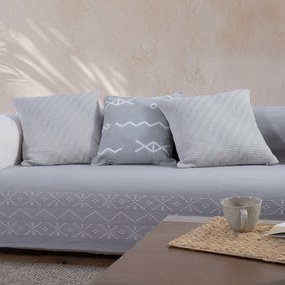 Ριχτάρι Διθέσιου Καναπέ (180x250) Nef-Nef Homeware Create Grey