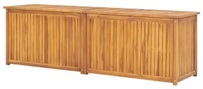 vidaXL Μπαούλο Κήπου 175 x 50 x 55 εκ. από Μασίφ Ξύλο Teak