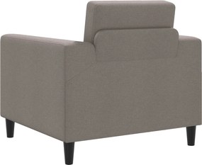 vidaXL Πολυθρόνα Taupe Ύφασμα