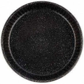 Φόρμα Τάρτας Αντικολλητική Borcam SP59044G1B Φ26x4,5cm 1720ml Black Espiel Γυαλί