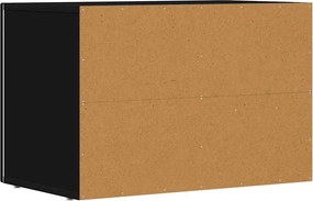vidaXL Ντουλάπι TV Μαύρο 60 x 35 x 40 εκ. Επεξεργασμένο ξύλο