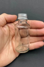 Glass Bottle Set (12 Pieces) Tu-30Ccgumus12Lı Transparent
Silver