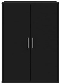 vidaXL Συρταριέρα Μαύρη 60 x 31 x 84 εκ. από Επεξεργασμένο Ξύλο
