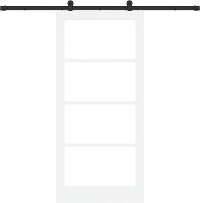 vidaXL Συρόμενη Πόρτα ORKDAL Λευκό 93 x 202 cm
