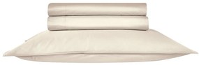 Μαξιλαροθήκες Opulence 121 Σετ 2τμχ Ecru Kentia 50Χ70 50x70cm 100% Cotton Satin