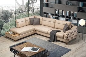Stewehome Γωνιακός καναπές με κρεβάτι μοντέρνου στιλ