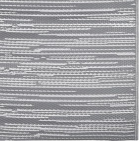 vidaXL Χαλί εξωτερικού χώρου ARAKIL γκρι 190x290 cm PP