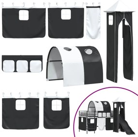 vidaXL Μαύρο 99,5 x 200 εκ.