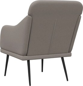vidaXL Πολυθρόνα Taupe 63 x 76 x 80 εκ. Υφασμάτινη