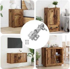 vidaXL Άξονας 12 τεμ. Νίκελ 139 x 64,1 x 10 χλμ Σίδερο