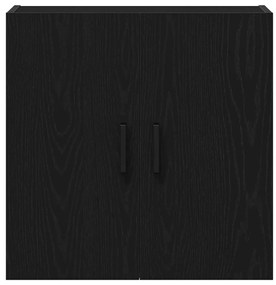 vidaXL Ντουλάπα Τοίχου Μαύρη δρυς 60 x 31 x 60 εκ. Επεξεργασμένο ξύλο
