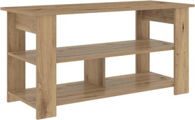 vidaXL Βάση τηλεόρασης 100 x 40 x 50 cm Artisan Oak