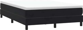 vidaXL Κρεβάτι Boxspring με Στρώμα Μαύρο 160x210 εκ. Βελούδινο