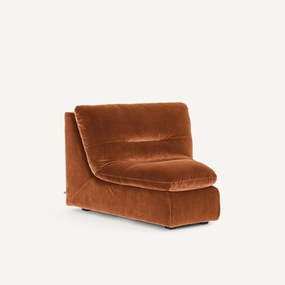 Πολυθρόνα σύνθεσης από βελούδο, GIULIANO