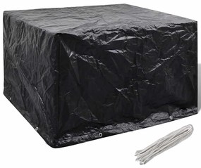 vidaXL Κάλυμμα Επίπλων Κήπου με 8 Κρίκους 135 x 135 x 90 εκ.