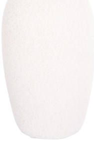 ΕΠΙΤΡΑΠΕΖΙΟ ΚΕΡΑΜΙΚΟ ΔΙΑΚΟΣΜΗΤΙΚΟ ELENDIL HM4592.01 ΥΠΟΛΕΥΚΟ ΚΡΥΣΤΑΛΛΙΚΟ Φ10x30Υ εκ