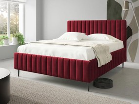 Επενδυμένο κρεβάτι Lewezo-Mporntw-160 x 200