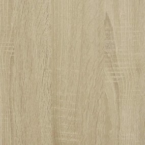 Ντουλάπα Sonoma Δρυς 90x50x180 εκ. από Επεξεργασμένο Ξύλο 849295