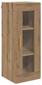 vidaXL Επιτοίχιο ντουλάπι Artisan Oak 34,5 x 34 x 90 εκ.