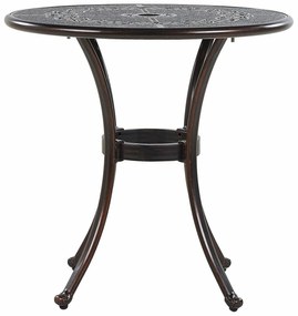 Τραπέζι εξωτερικού χώρου Berwyn 1926, Μέταλλο, 61cm, 6 kg, Σκούρο καφέ, Μέταλλο | Epipla1.gr