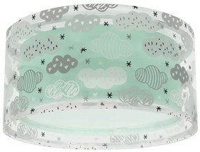Πλαφονιέρα Παιδικό Φωτιστικό Οροφής Clouds Green 41416 H Ango-41416H-Πράσινο 41416H